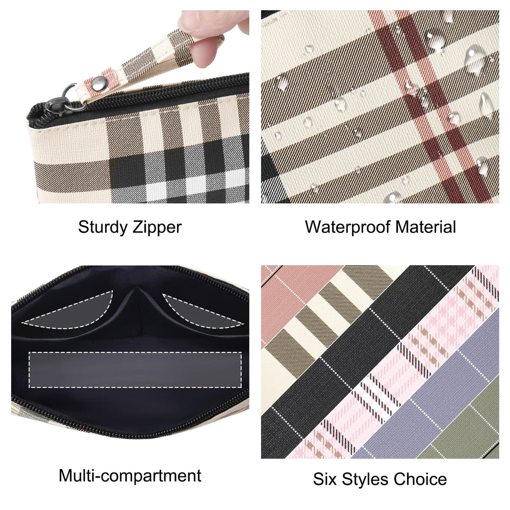 MAANGE khaki bag with side pockets for brushes and small items