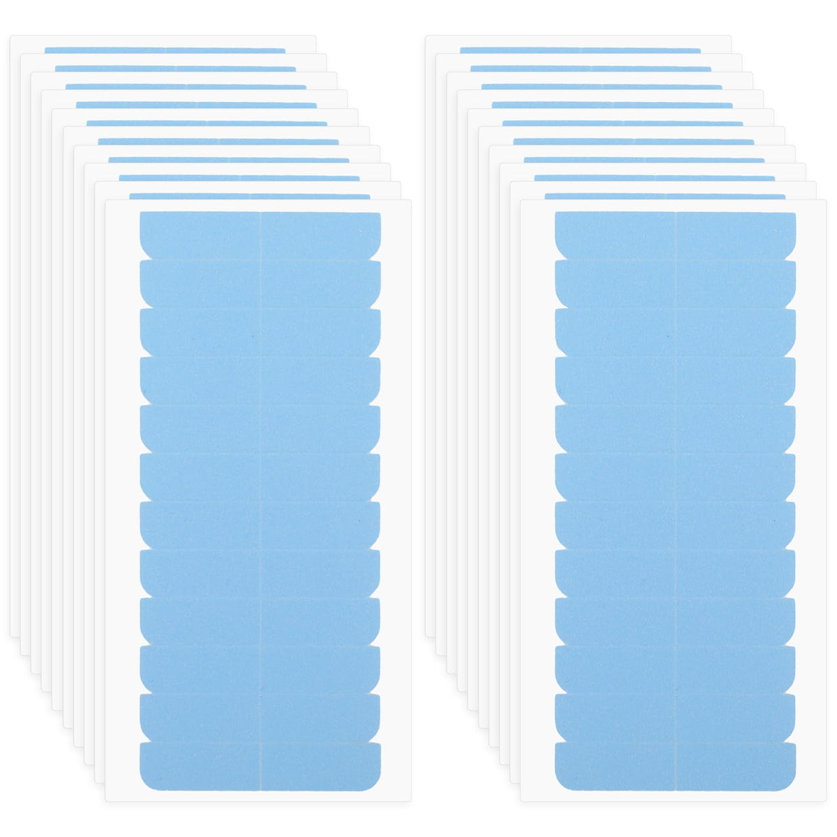 Mabor blue hair extension tape for all-day secure wear