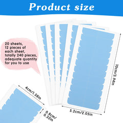 Mabor double-sided tape for extensions with strong bonding