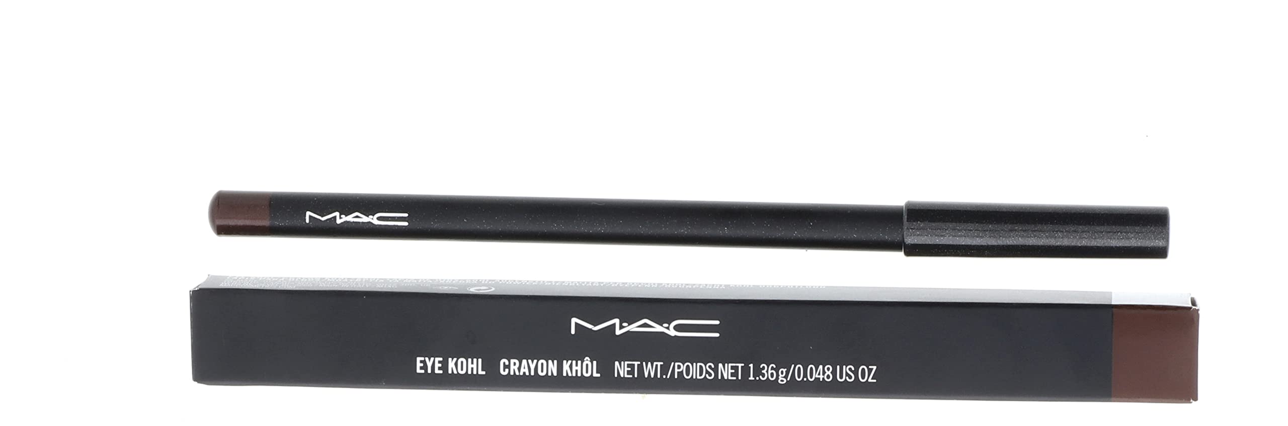 MAC Eye Kohl Teddy pencil packaging designed for easy travel touch-ups.