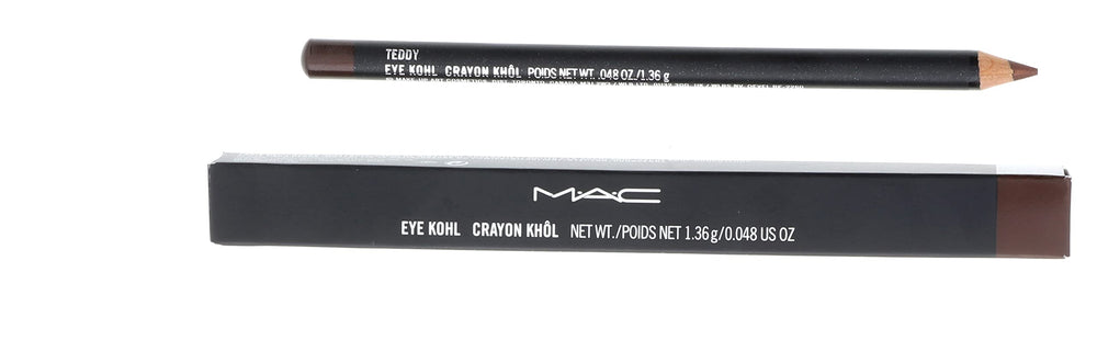 MAC Eye Kohl Teddy pencil tip close-up showing creamy, smooth application.