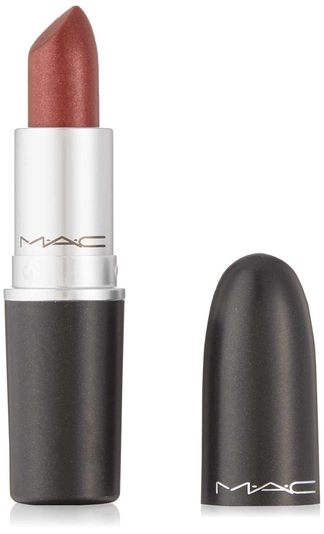 MAC Fresh Moroccan Frost lipstick bullet in sleek packaging for on-the-go color