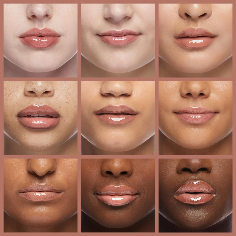 MAC Lipglass Oh Baby packaging highlights 0.7 oz size and travel-friendly form.