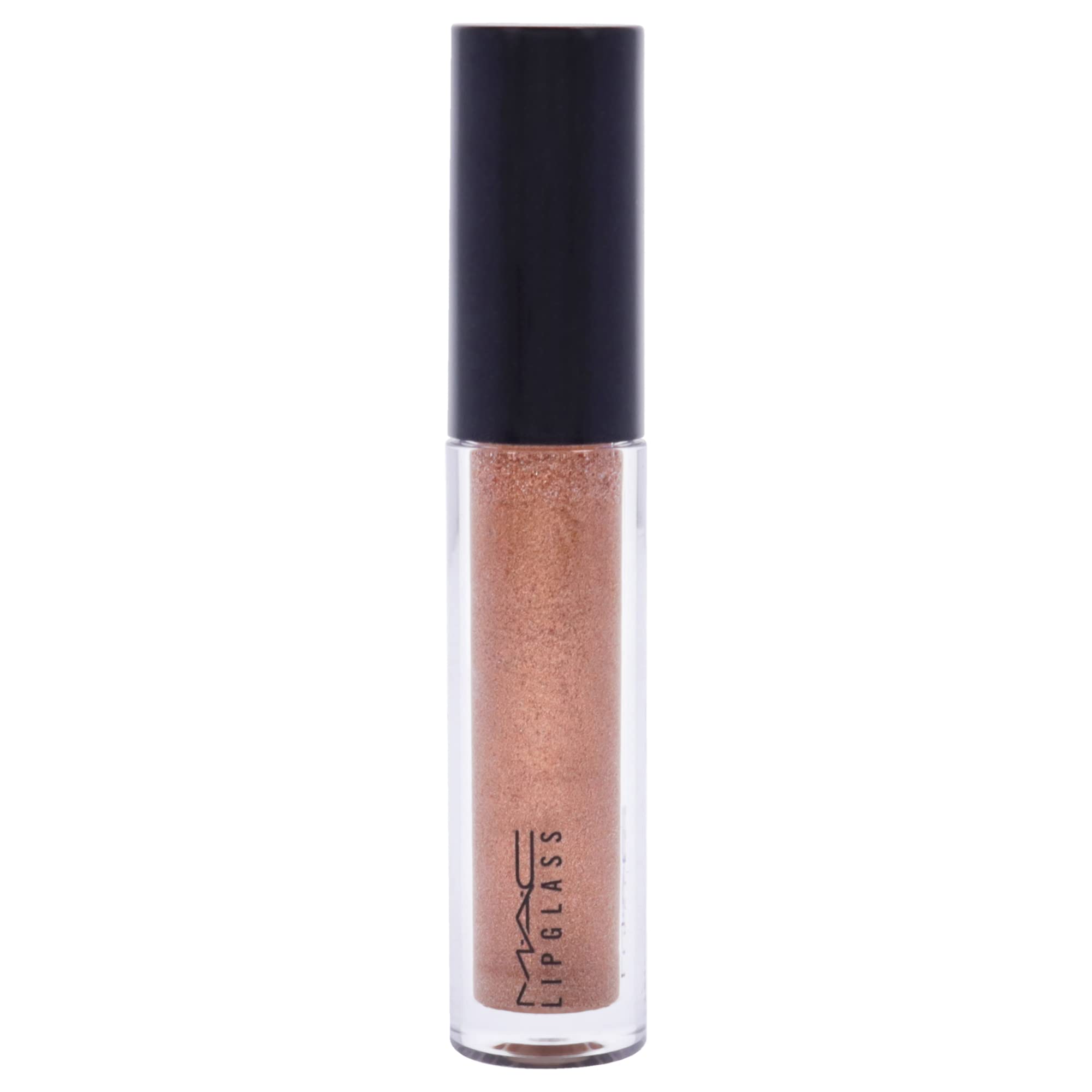 MAC Lipglass Oh Baby swatch reveals rich pigment with high shine.