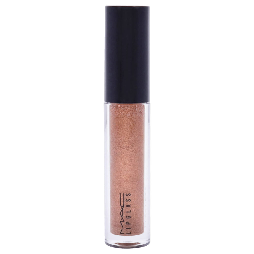 MAC Lipglass Oh Baby swatch reveals rich pigment with high shine.
