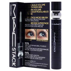 MacStack Mascara ofrece resultados progresivos y apilables sin grumos
