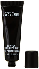 MAC Prep + Prime applied with eyeshadow shows enhanced color and crease resistance.