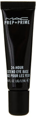 MAC Prep + Prime texture close-up highlights a lightweight, non-sticky formula for all-day wear.