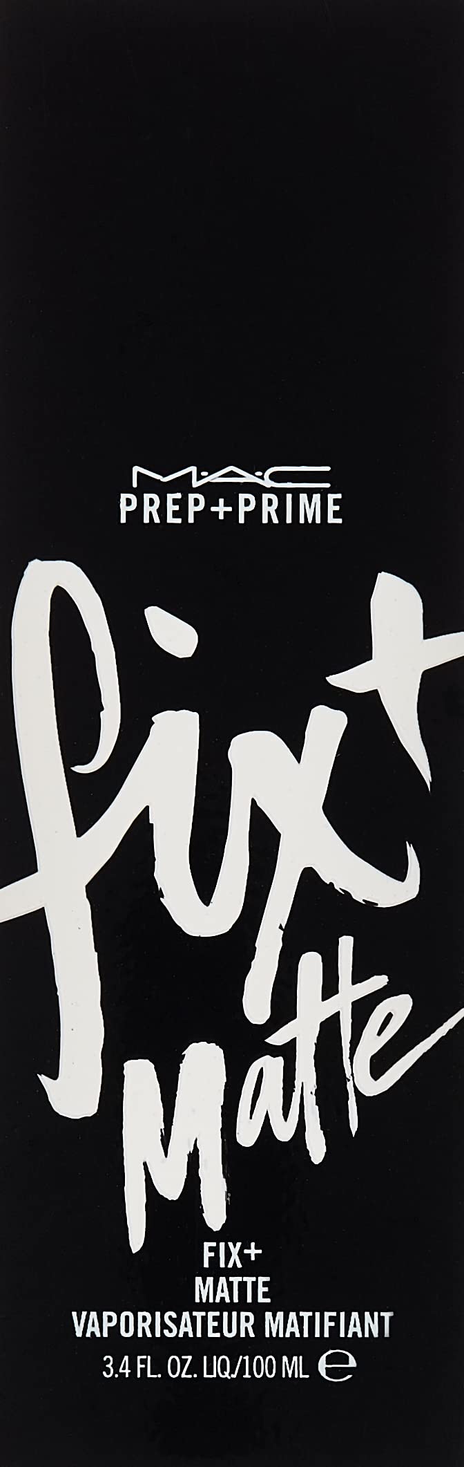 MAC Prep + Prime Fix Matte on vanity for midday makeup refresh.