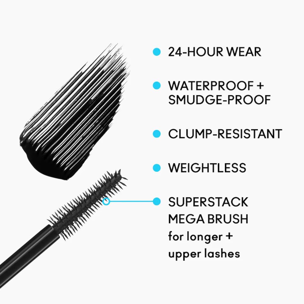 MAC Stack Mega Brush cap detail shows buildable volume potential.