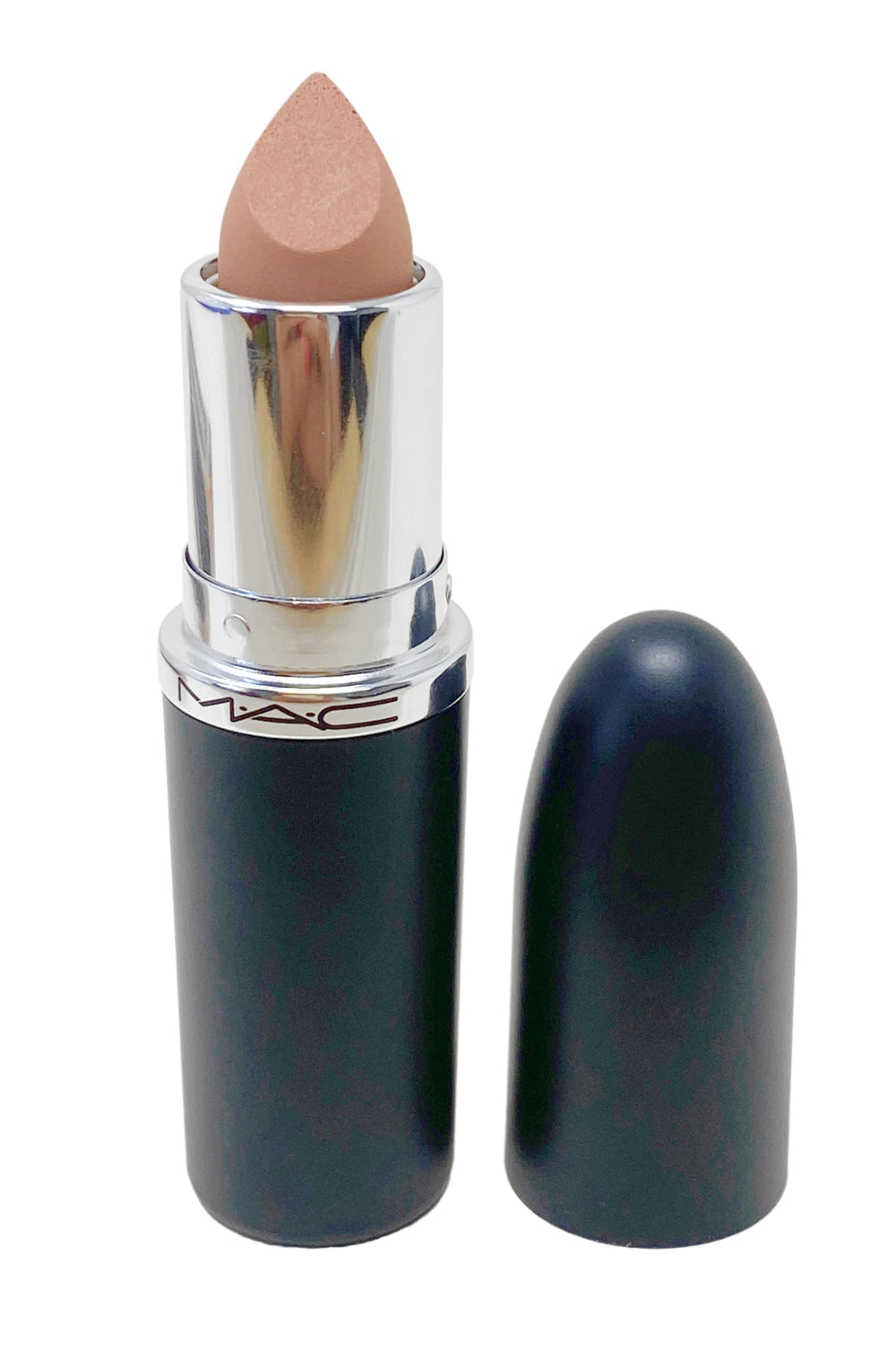 MAC Ximal Labial 624 tono cálido, color suave y cobertura intensa.