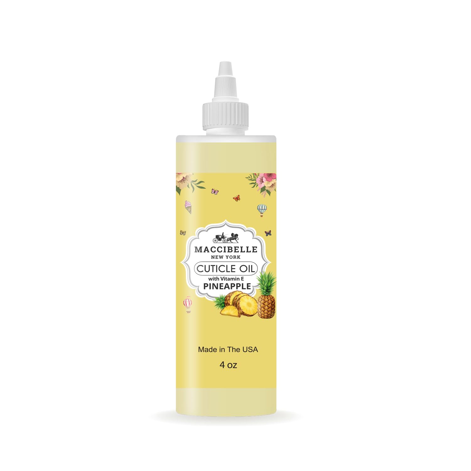 Maccibelle aceite cutícula uñas en botella, suaviza y nutre las uñas