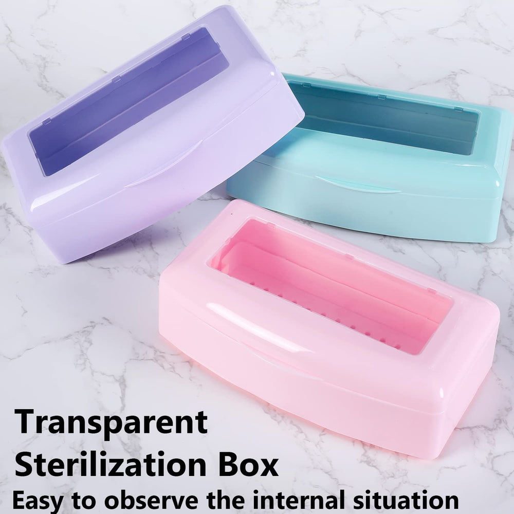 Easy lid operation for quick soaking and tool removal.