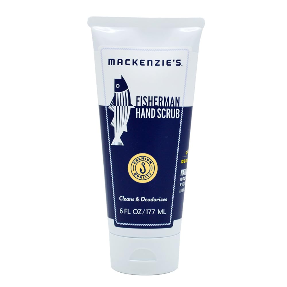 MacKenzie's exfoliante de manos con nuez, ideal para eliminar grasa