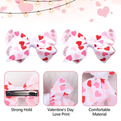 Macute clip pelo corazon rosa, diseño amor para looks románticos y sutiles.