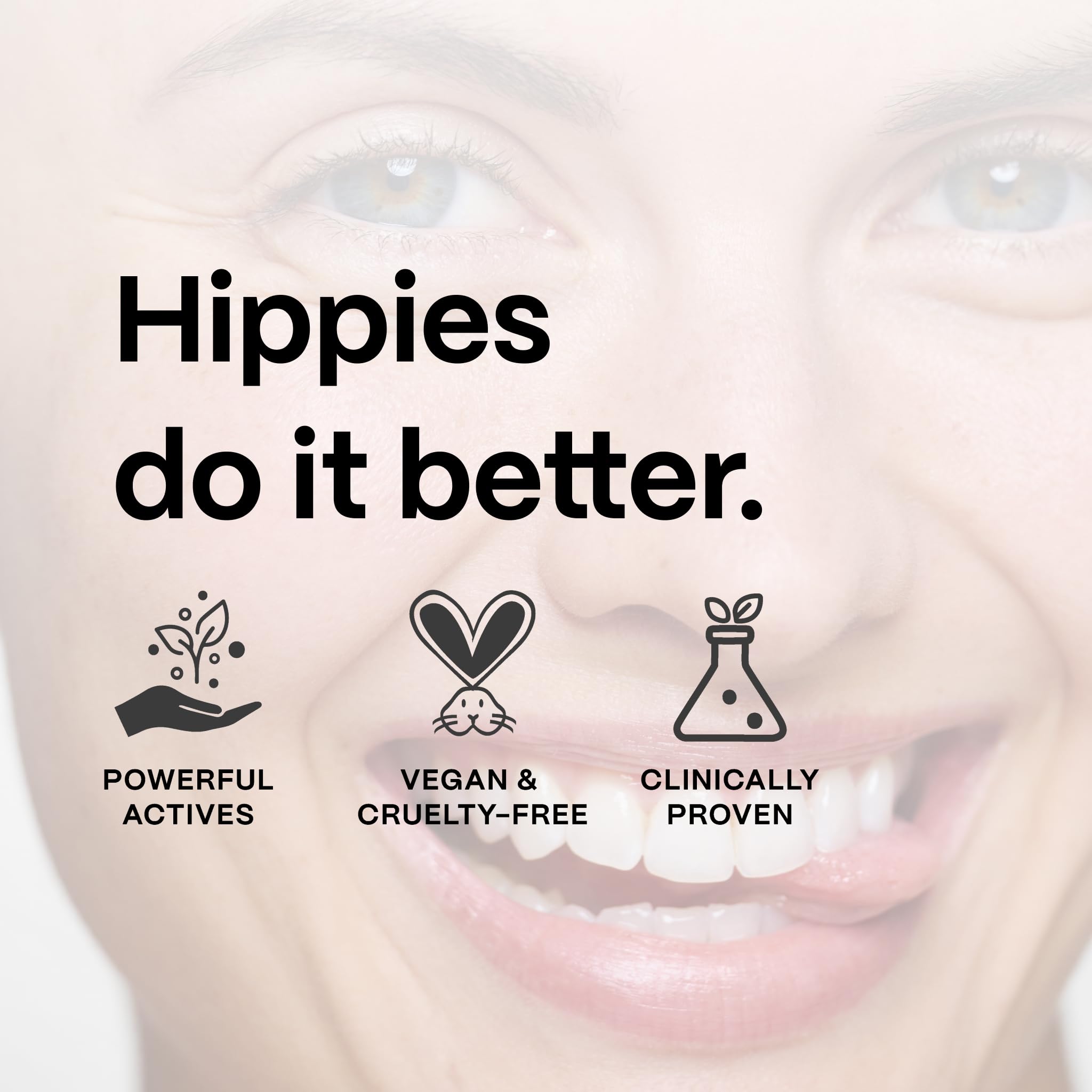 Mad Hippie masaje suave al aplicar, sensación limpia y revitalizante.