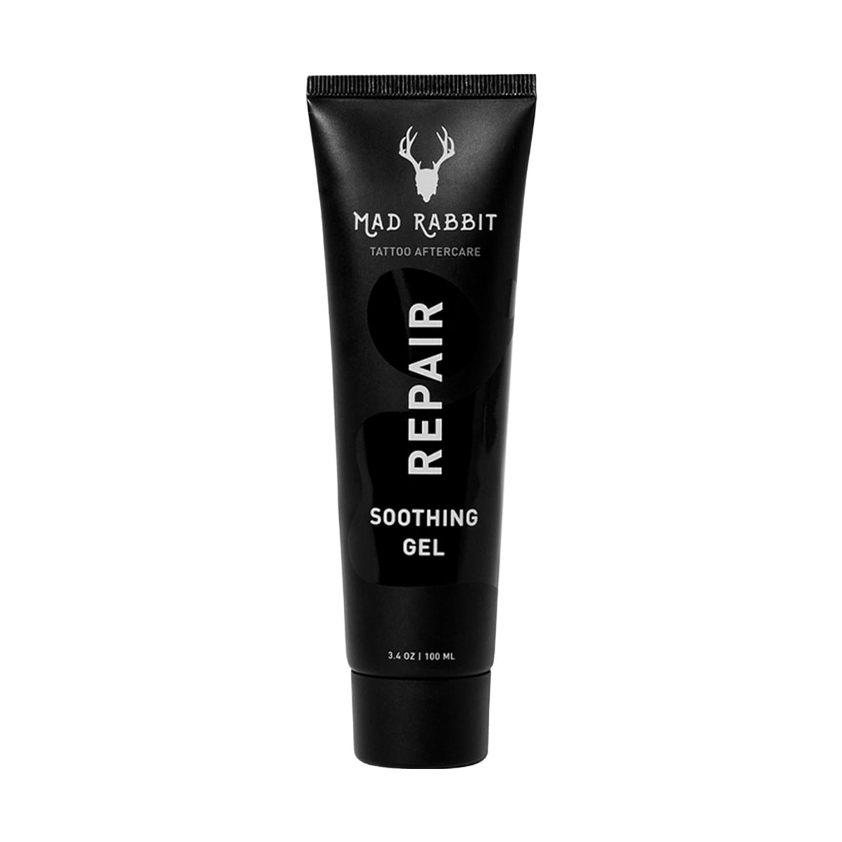Mad Rabbit gel calmante para tatuajes nuevos, alivia irritación y aporta comodidad suave.