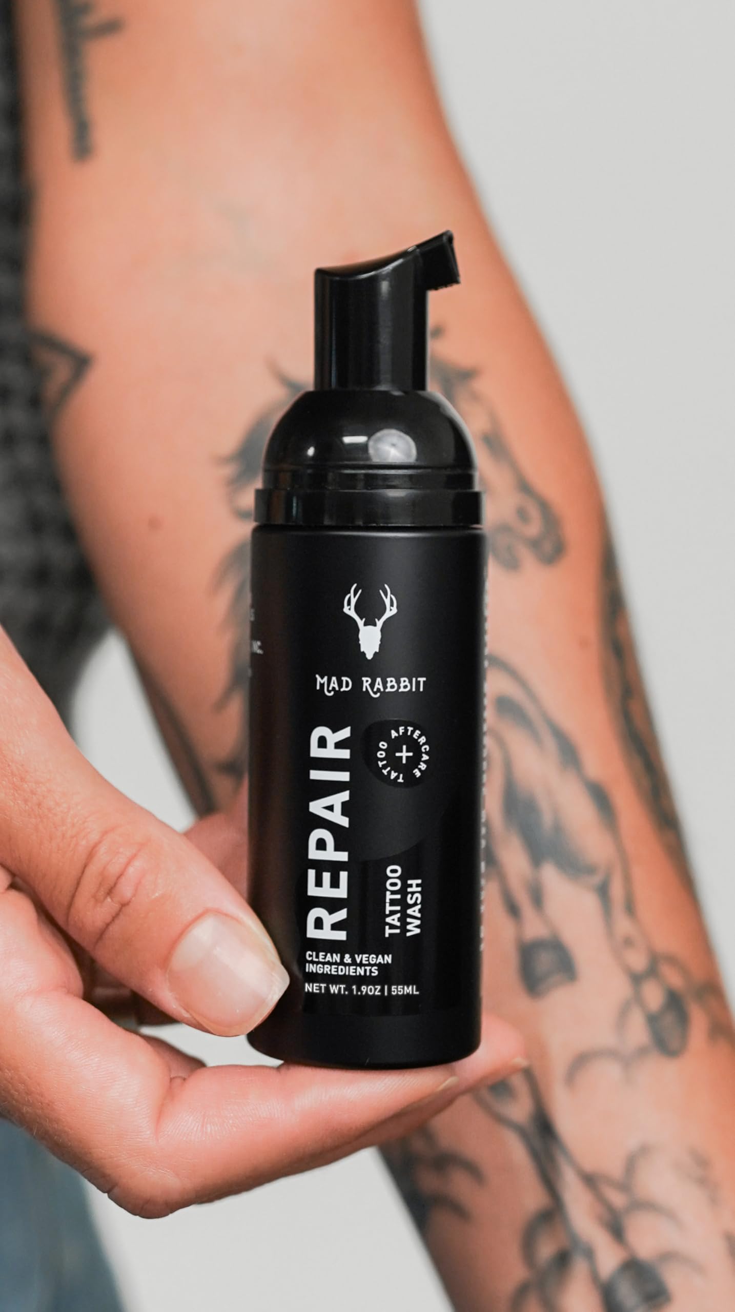 Mad Rabbit Jabon Ingredientes Veganos - limpiador suave y limpio