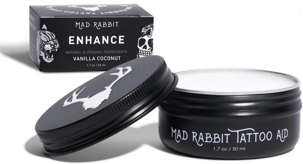 Mad Rabbit Replenish Daily Lotion bottle provides lightweight hydration.