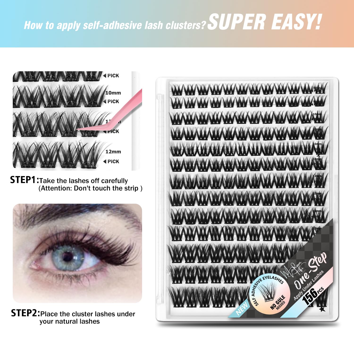 Madam Fifi on-the-go lash fix fits travel and quick glam.