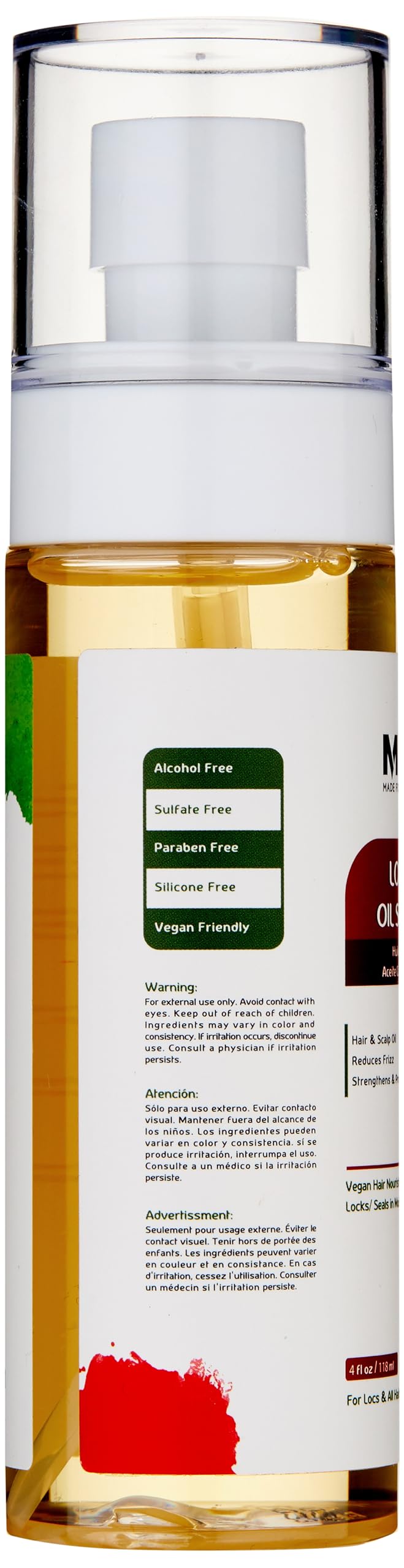 Made For Locs: biotina como ingrediente clave para aportar nutrientes.