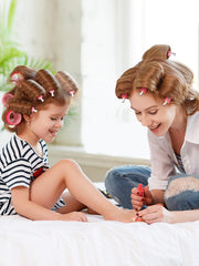 MADHOLLY gradient pink clips set with sturdy grip for secure daily styling