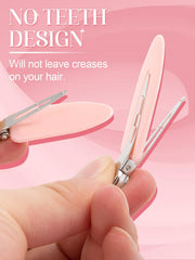 MADHOLLY bangs styling clip for quick, crease-free looks.