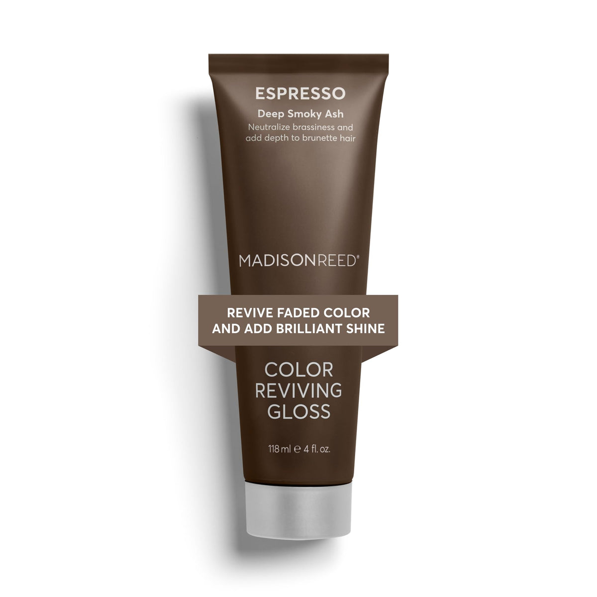 Madison Reed Color Reviving Gloss Espresso bottle refreshes brown tones and adds shine.
