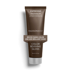 Madison Reed Color Reviving Gloss Espresso bottle refreshes brown tones and adds shine.
