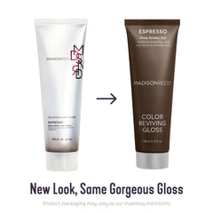 Madison Reed Gloss Espresso with gloves included for easy application.