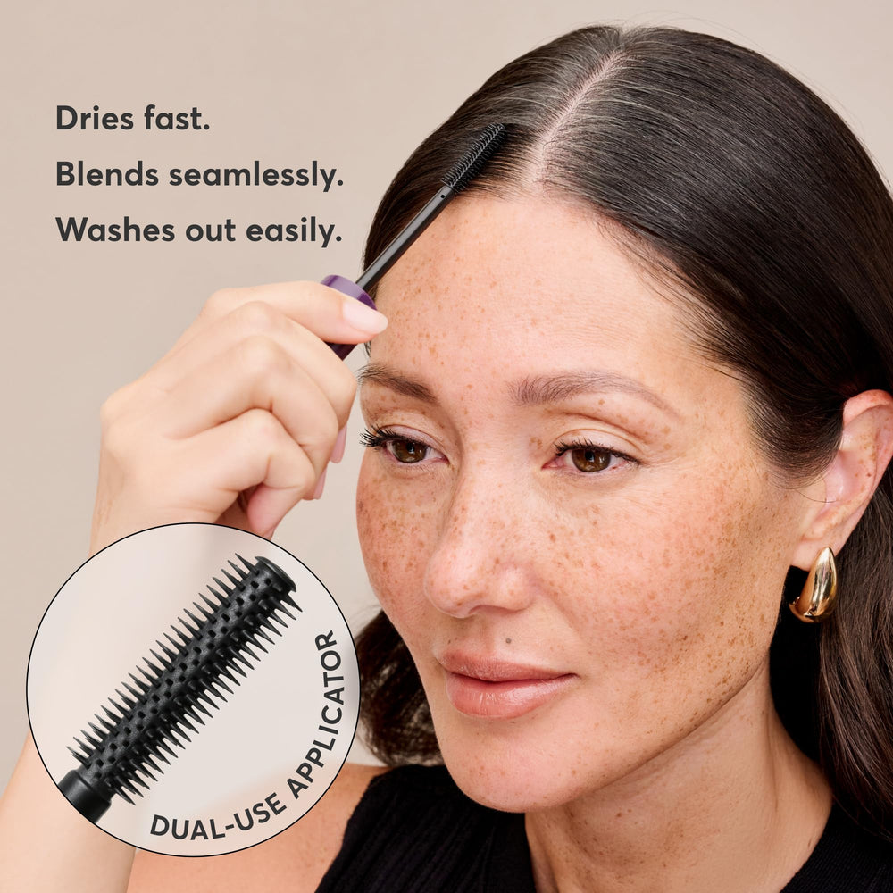 Madison Reed The Gray Escape applicator brush enables precise brow shaping and targeted touch-ups