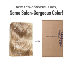 Nocera Blonde shade shows dimensional color with subtle gray diffusion.