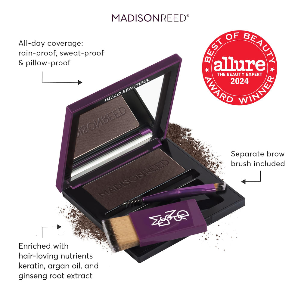 Madison Reed Ombra Dark Brown brow filler brush shapes brows