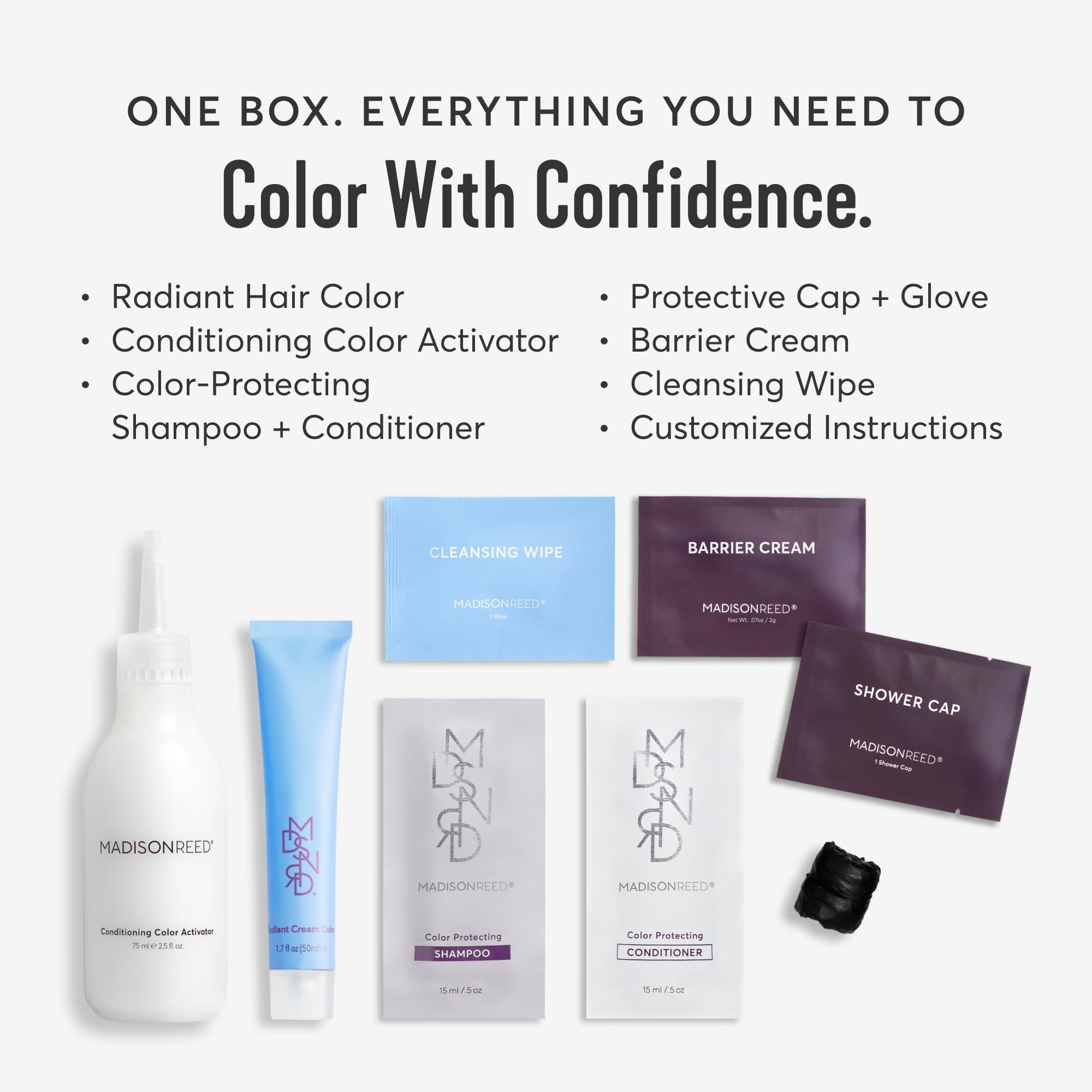 Madison Reed Barrier cream protecting skin during color application.