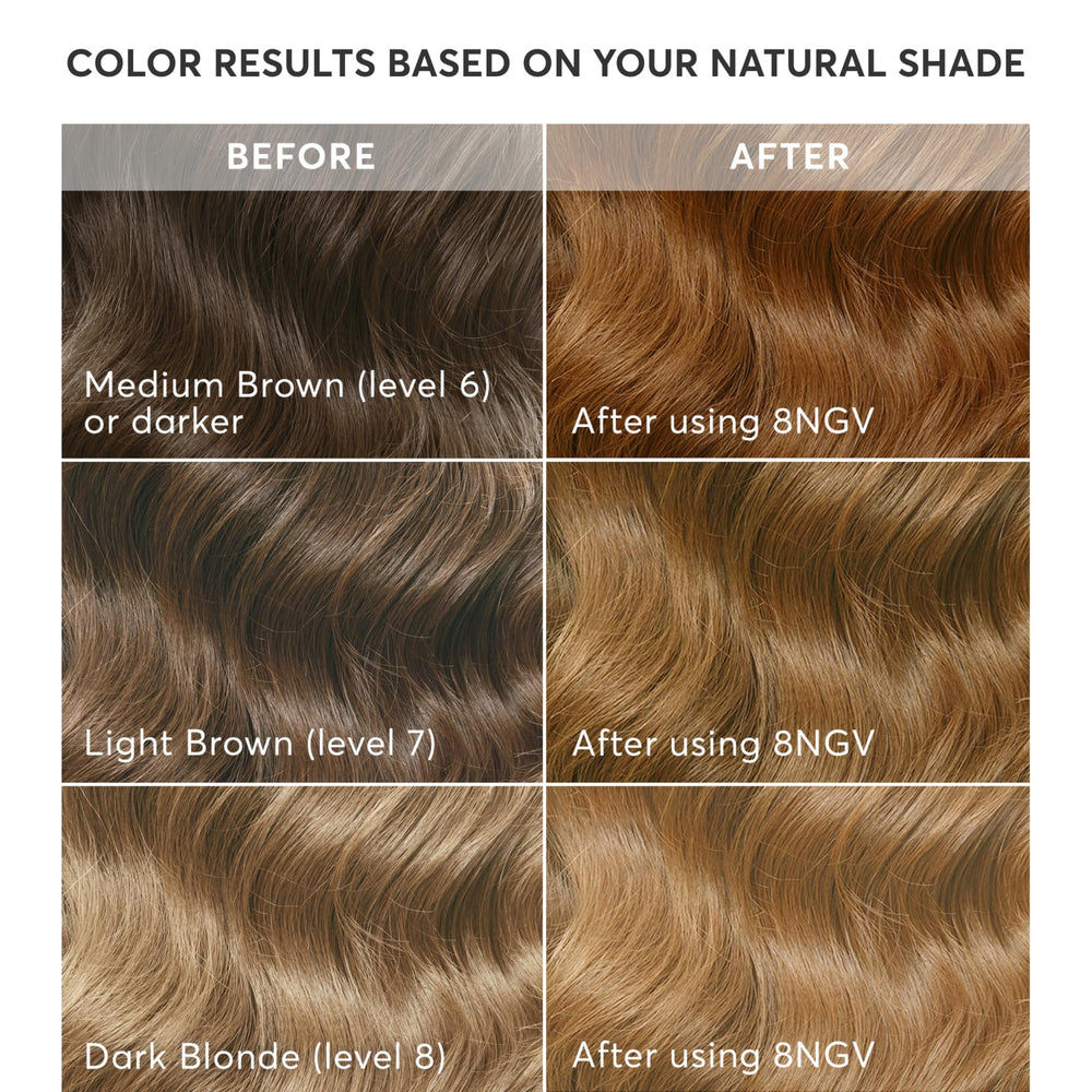 Applicator cap helps precise color placement during at-home coloring.
