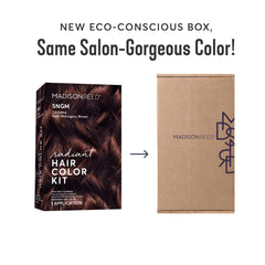 Madison Reed color cream tube ready for at-home application