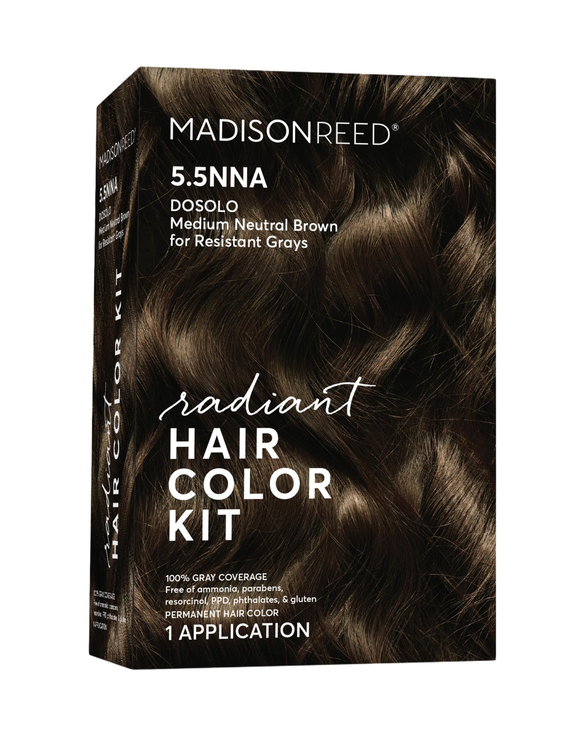 Madison Reed Radiant Color Kit color tube for even gray coverage.