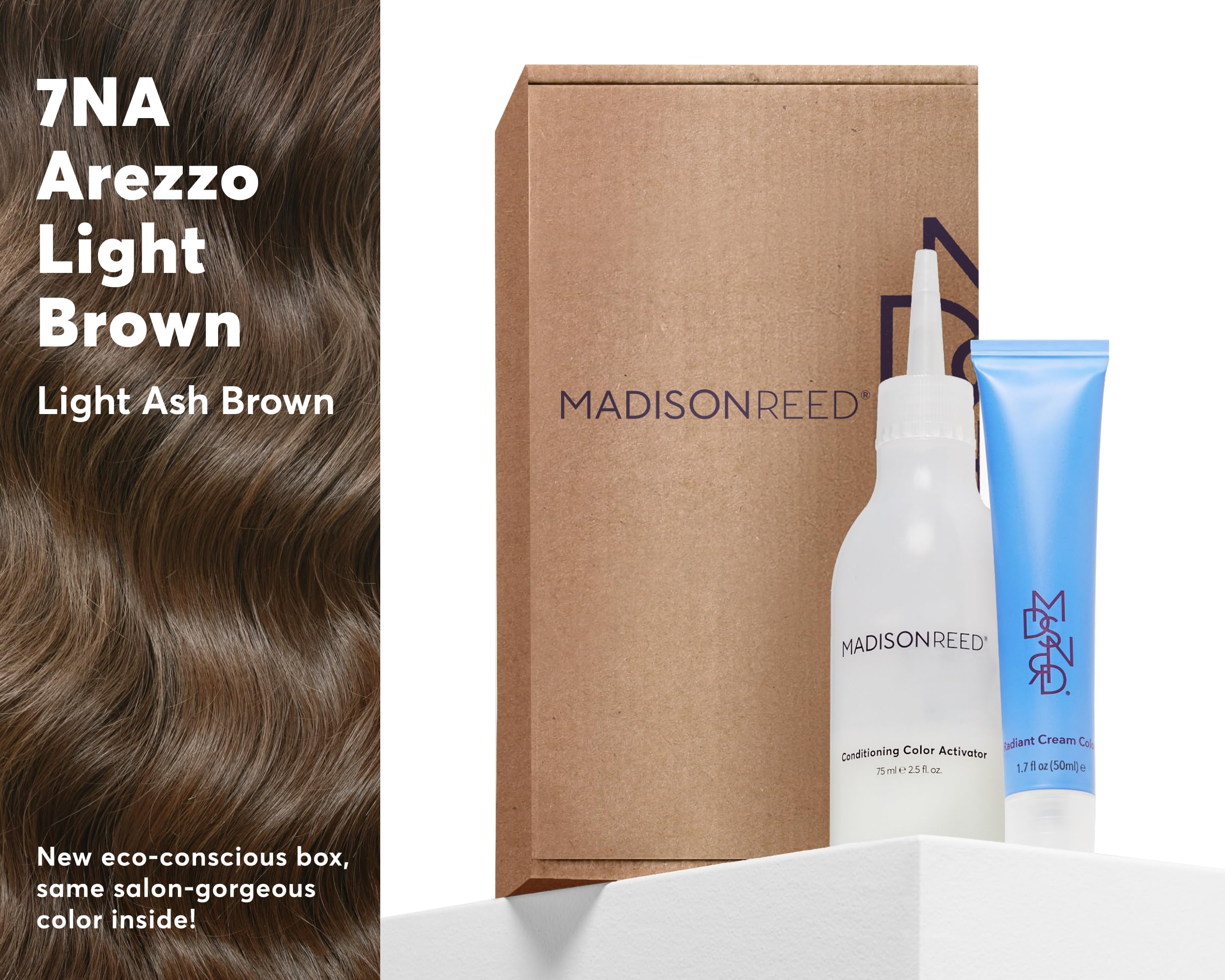 Madison Reed Radiant Color Kit cream color tube for precise application.