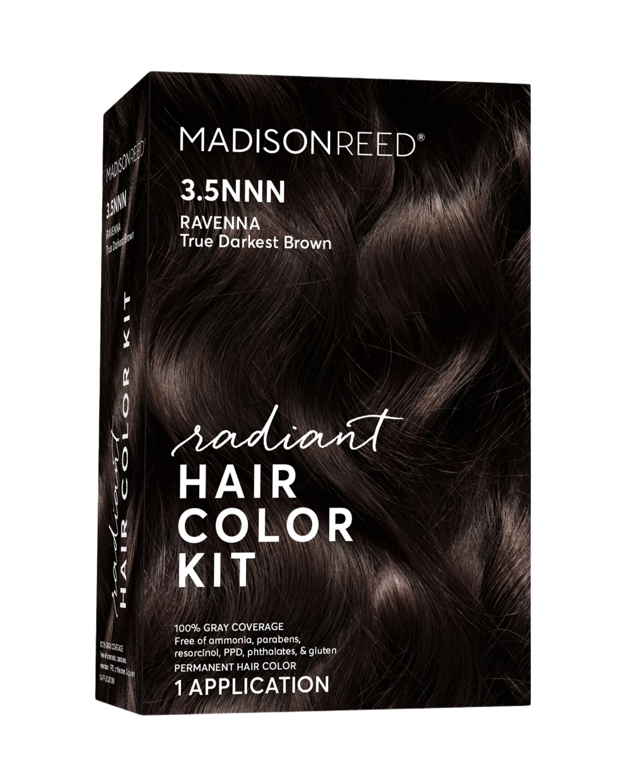 Madison Reed Radiant color kit cream color bottle for seamless gray coverage.