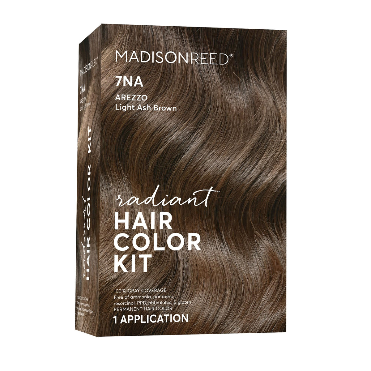 Madison Reed Radiant Color Kit front view, all-in-one at-home color solution.