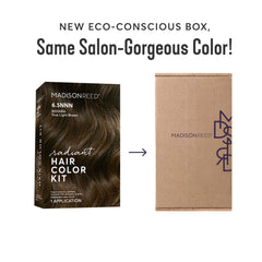 Madison Reed Radiant color kit ingredients highlight keratin, argan oil, and ginseng.
