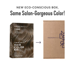 Madison Reed Radiant Color Kit Umbra Brown activator delivers even color