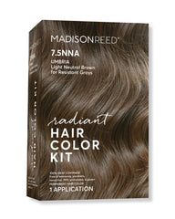 Madison Reed Radiant Color Kit Umbra Brown cream color for seamless gray coverage
