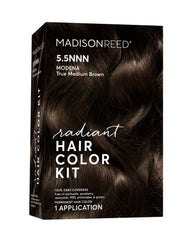 Madison Reed Radiant Modena Brown color being applied for complete gray coverage