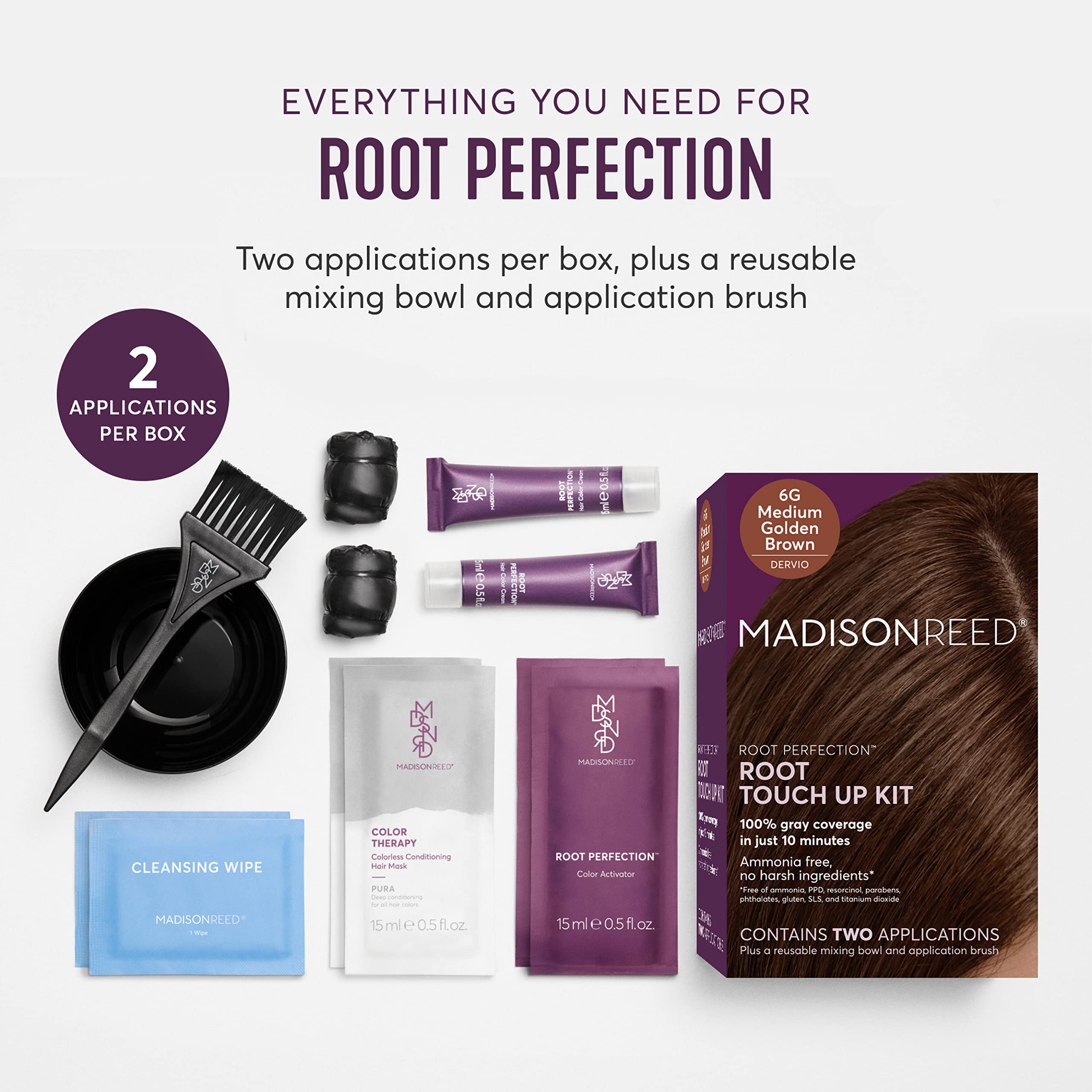 Madison Reed Root Perfection 6G Dervio color activator bottle ready for use