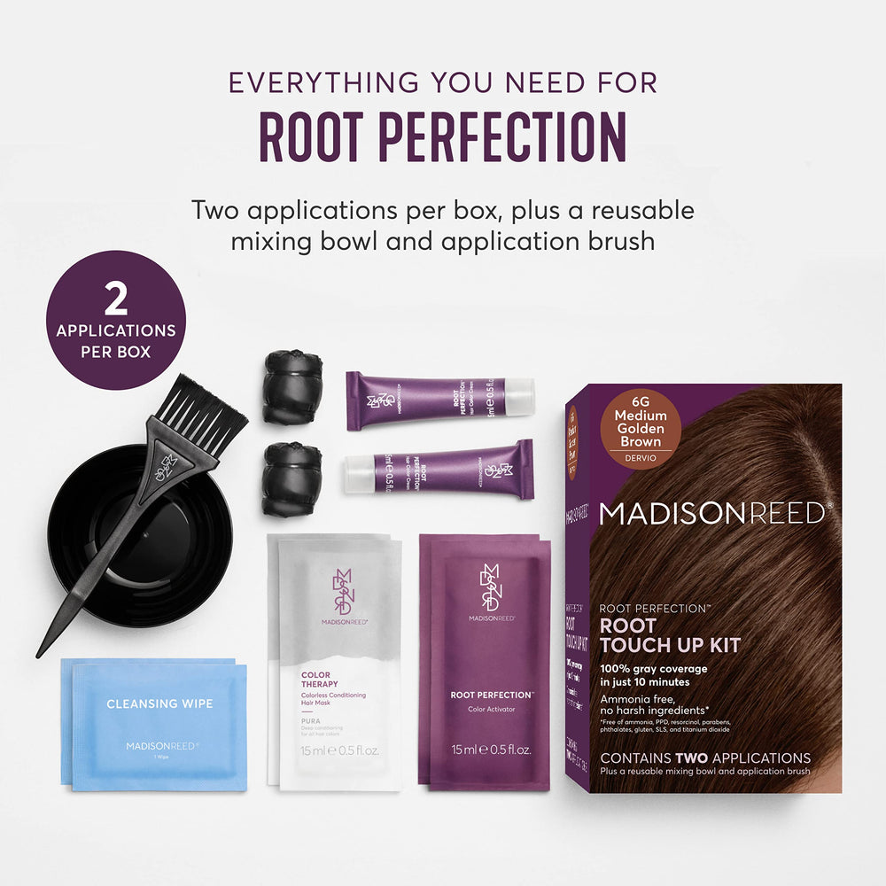 Madison Reed Root Perfection 6G Dervio color activator bottle ready for use