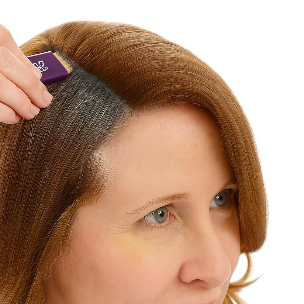 Conceals thinning hairlines for a softer, fuller look.