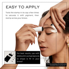 MADLUVV Brow Stamp Refill beard fill defines stubble with precision.