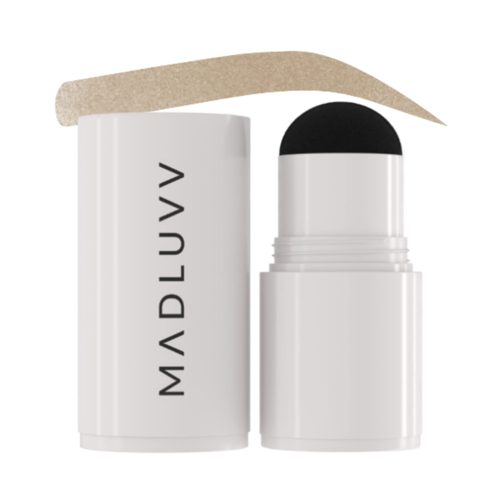 MADLUVV Brow Stamp Refill in blonde cap delivers quick, natural brow color.