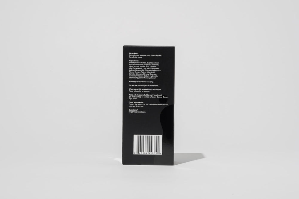 Mad Rabbit Replenish application on forearm illustrating daily use